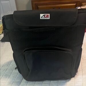 Black Men's Backpack Cooler Bag